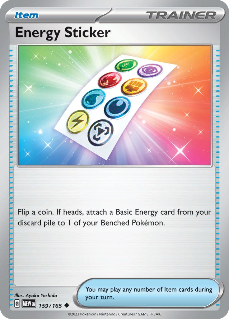 Energy Sticker (159/165) [Scarlet & Violet: 151] | Tables and Towers