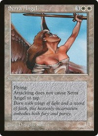 Serra Angel (Oversized) [Oversize Cards] | Tables and Towers