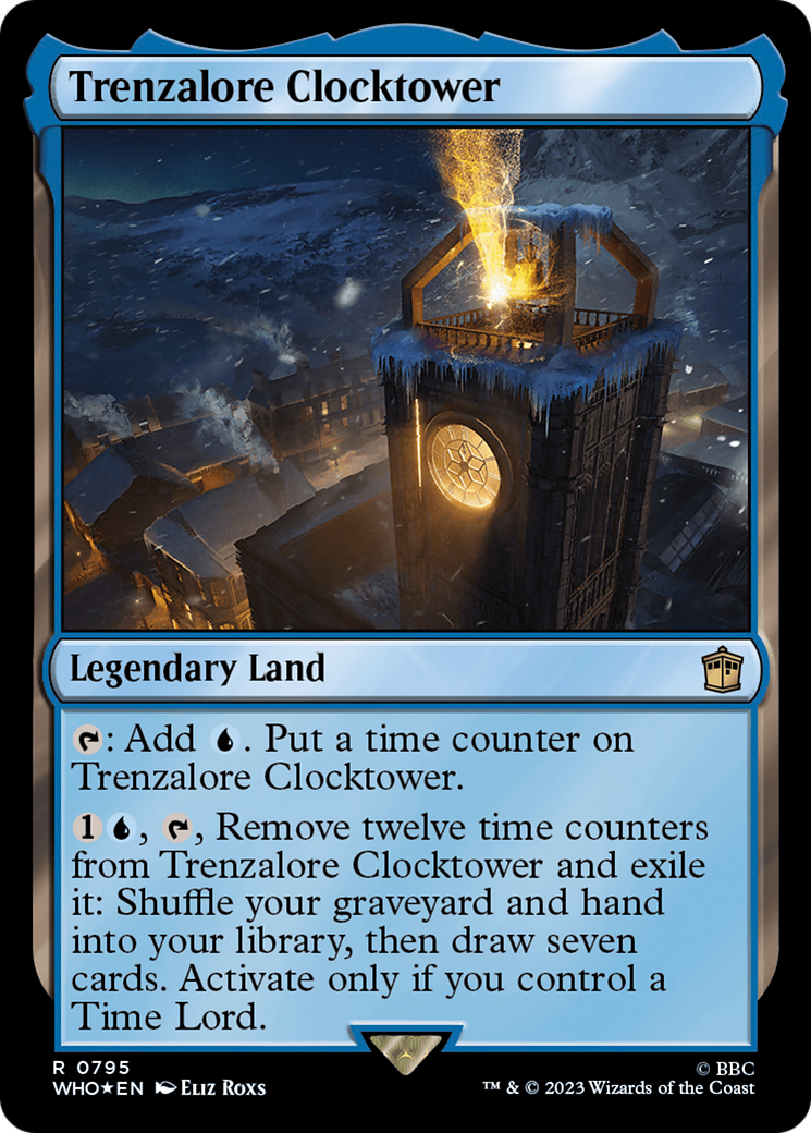 Trenzalore Clocktower (Surge Foil) [Doctor Who] | Tables and Towers