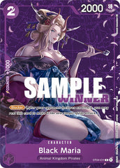 Black Maria (Tournament Pack Vol. 2) [Winner] [One Piece Promotion Cards] | Tables and Towers