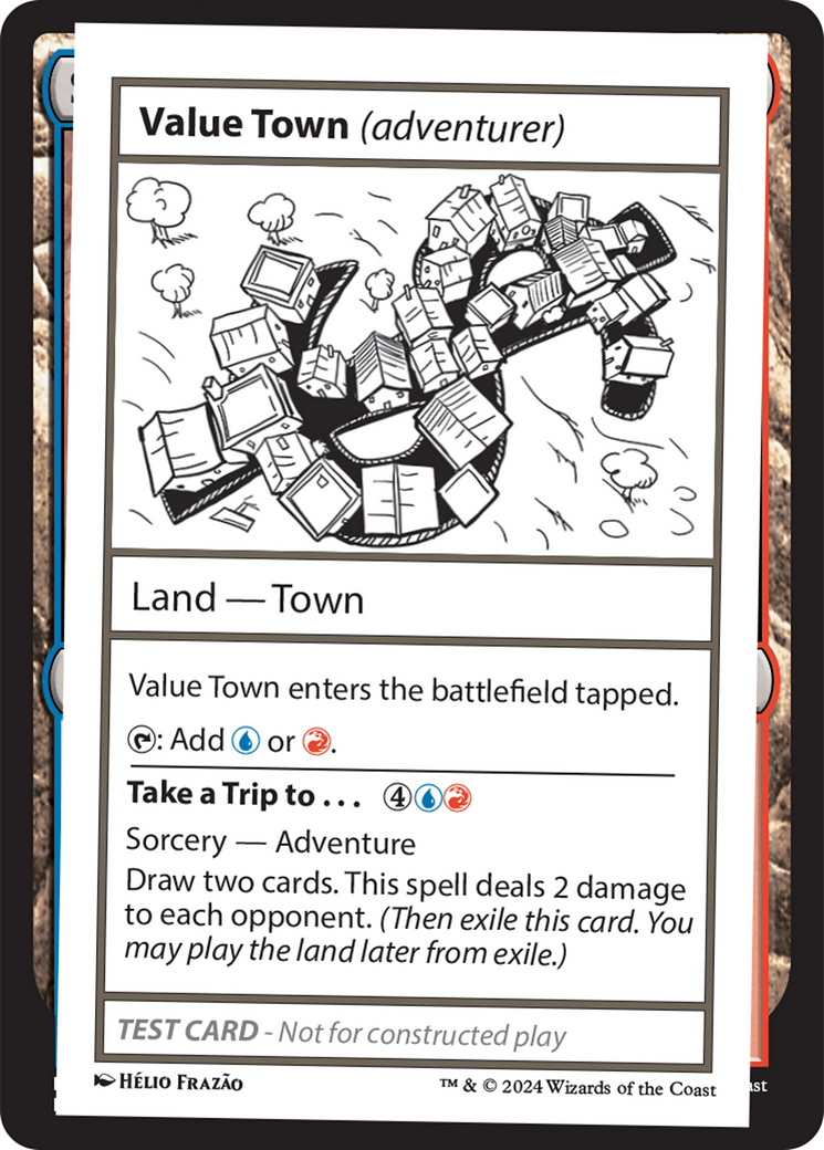 Value Town (adventurer) [Mystery Booster 2 Playtest Cards] | Tables and Towers