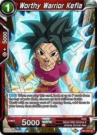 Worthy Warrior Kefla (Divine Multiverse Draft Tournament) (DB2-009) [Tournament Promotion Cards] | Tables and Towers