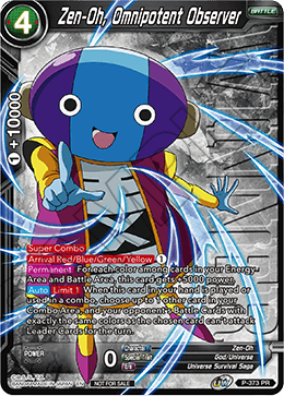 Zen-Oh, Omnipotent Observer (Unison Warrior Series Boost Tournament Pack Vol. 7 - Winner) (P-373) [Tournament Promotion Cards] | Tables and Towers