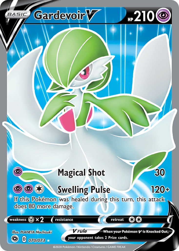 Gardevoir V (070/073) [Sword & Shield: Champion's Path] | Tables and Towers