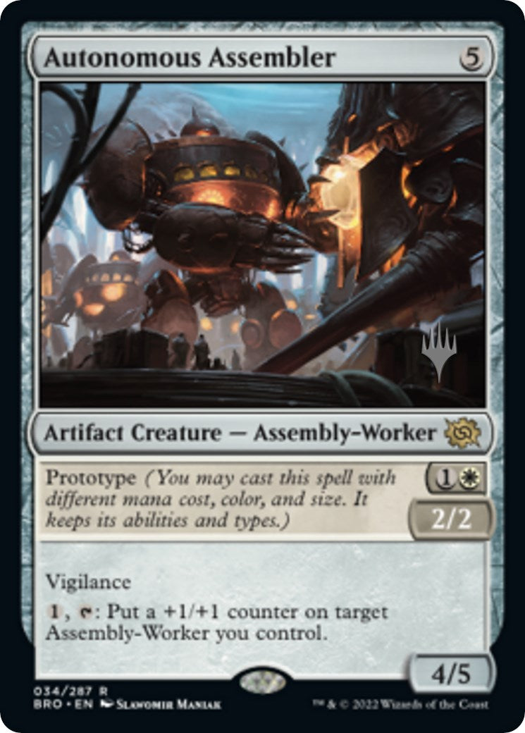 Autonomous Assembler (Promo Pack) [The Brothers' War Promos] | Tables and Towers