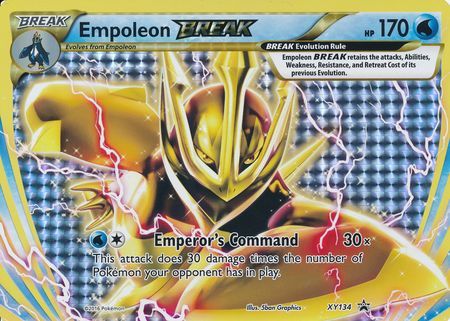 Empoleon BREAK (XY134) (Jumbo Card) [XY: Black Star Promos] | Tables and Towers