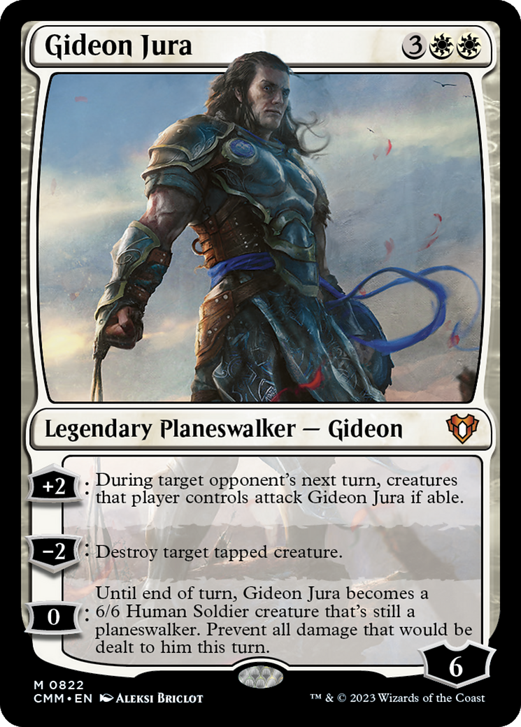 Gideon Jura [Commander Masters] | Tables and Towers