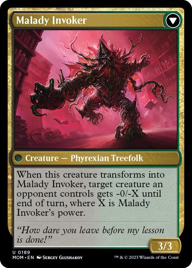 Herbology Instructor // Malady Invoker [March of the Machine] | Tables and Towers