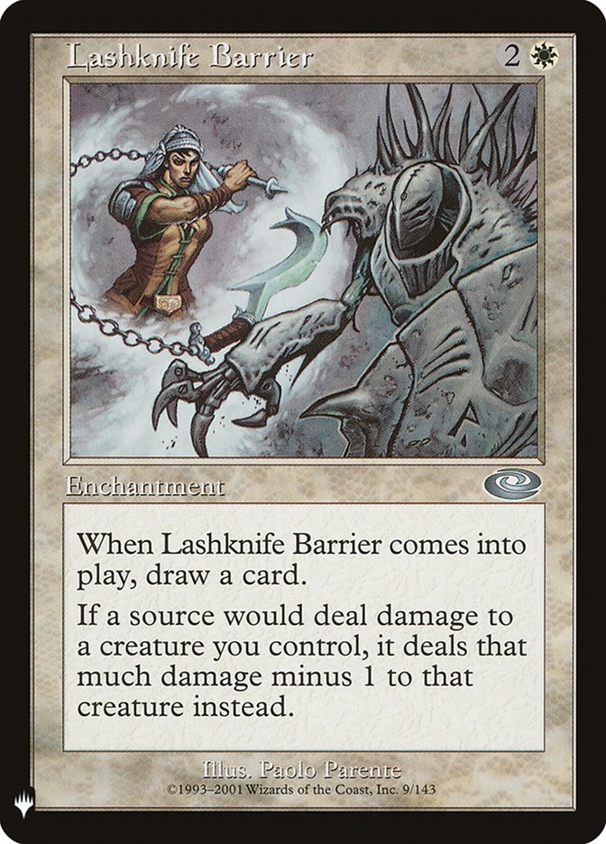 Lashknife Barrier [Mystery Booster] | Tables and Towers