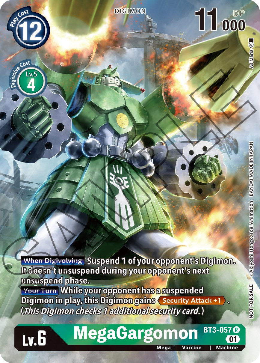 MegaGargomon [BT3-057] (Tamer's Card Set 1) [Release Special Booster Promos] | Tables and Towers