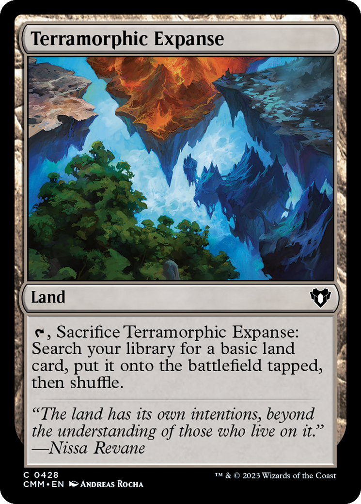 Terramorphic Expanse [Commander Masters] | Tables and Towers