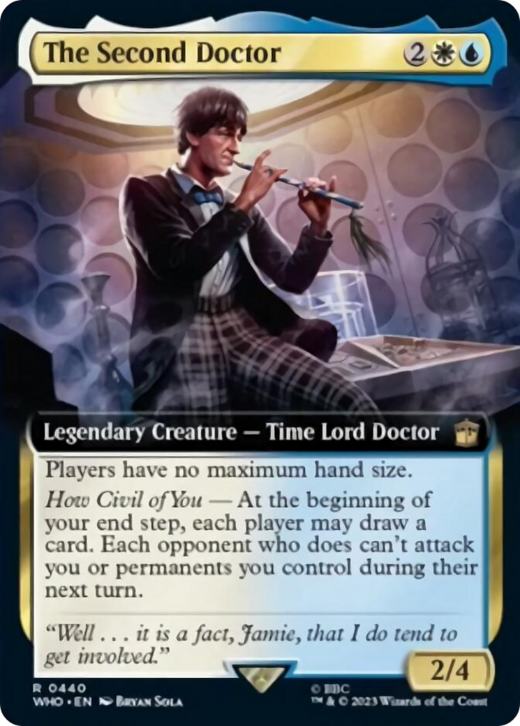 The Second Doctor (Extended Art) [Doctor Who] | Tables and Towers