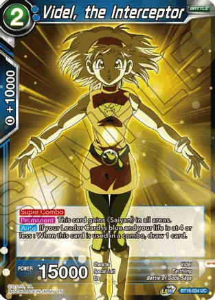 Videl, the Interceptor (BT16-034) [Realm of the Gods] | Tables and Towers