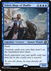 Teferi, Mage of Zhalfir [The List Reprints] | Tables and Towers