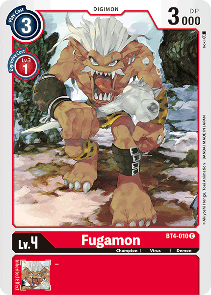 Fugamon [BT4-010] [Great Legend] | Tables and Towers