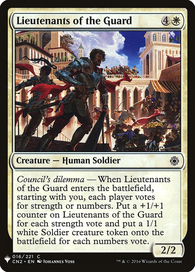 Lieutenants of the Guard [Mystery Booster] | Tables and Towers