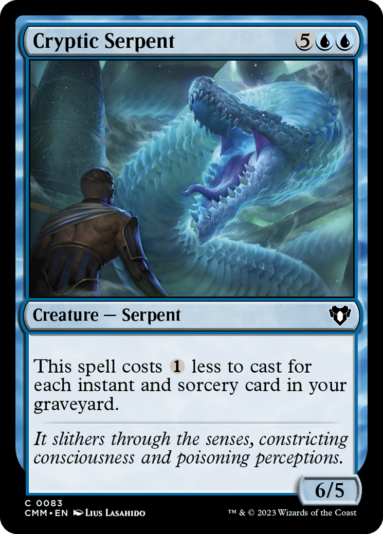 Cryptic Serpent [Commander Masters] | Tables and Towers