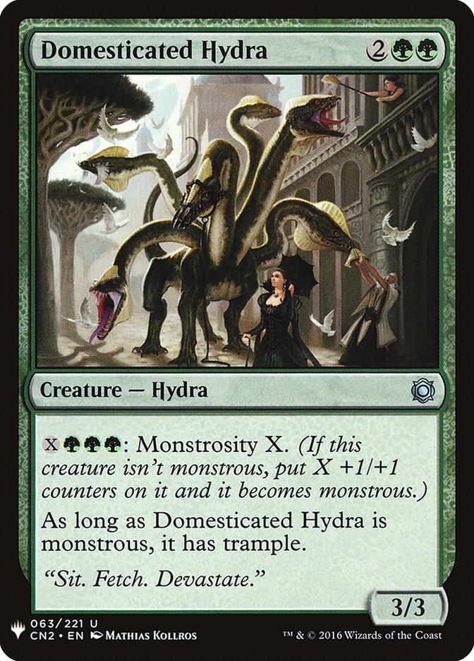 Domesticated Hydra [Mystery Booster] | Tables and Towers