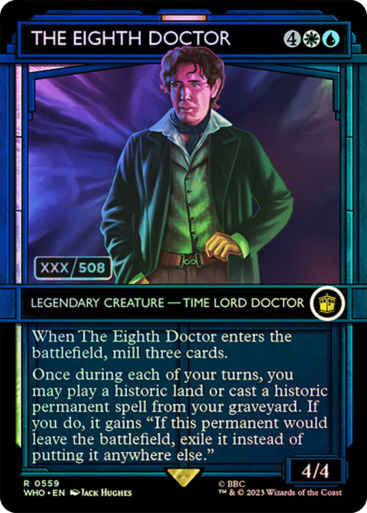 The Eighth Doctor (Serial Numbered) [Doctor Who] | Tables and Towers