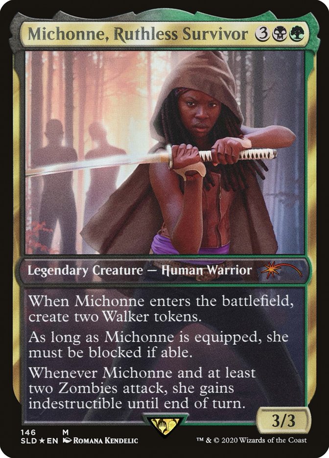 Michonne, Ruthless Survivor [Secret Lair Drop Series] | Tables and Towers