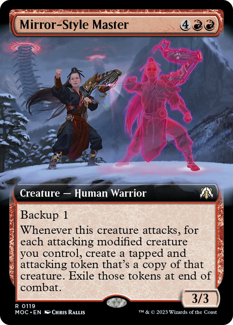 Mirror-Style Master (Extended Art) [March of the Machine Commander] | Tables and Towers