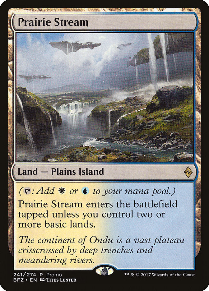 Prairie Stream (Promo) [Standard Showdown Promos] | Tables and Towers