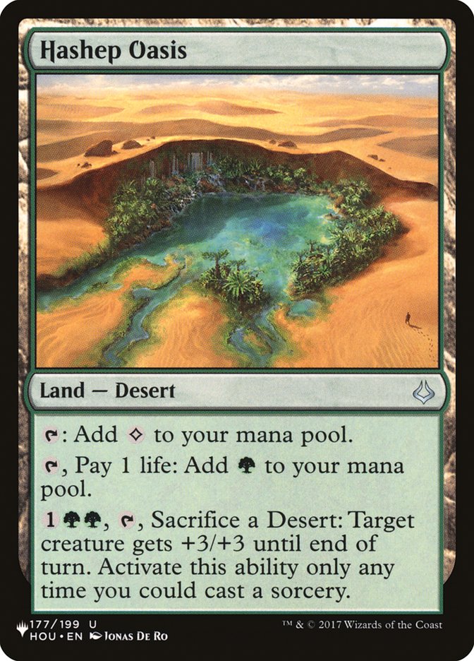 Hashep Oasis [The List] | Tables and Towers