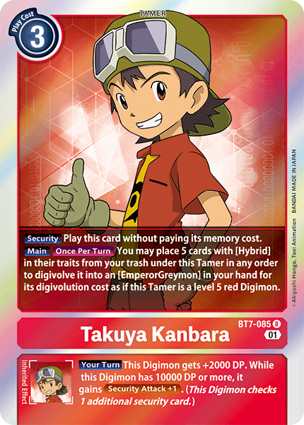 Takuya Kanbara [BT7-085] [Next Adventure] | Tables and Towers