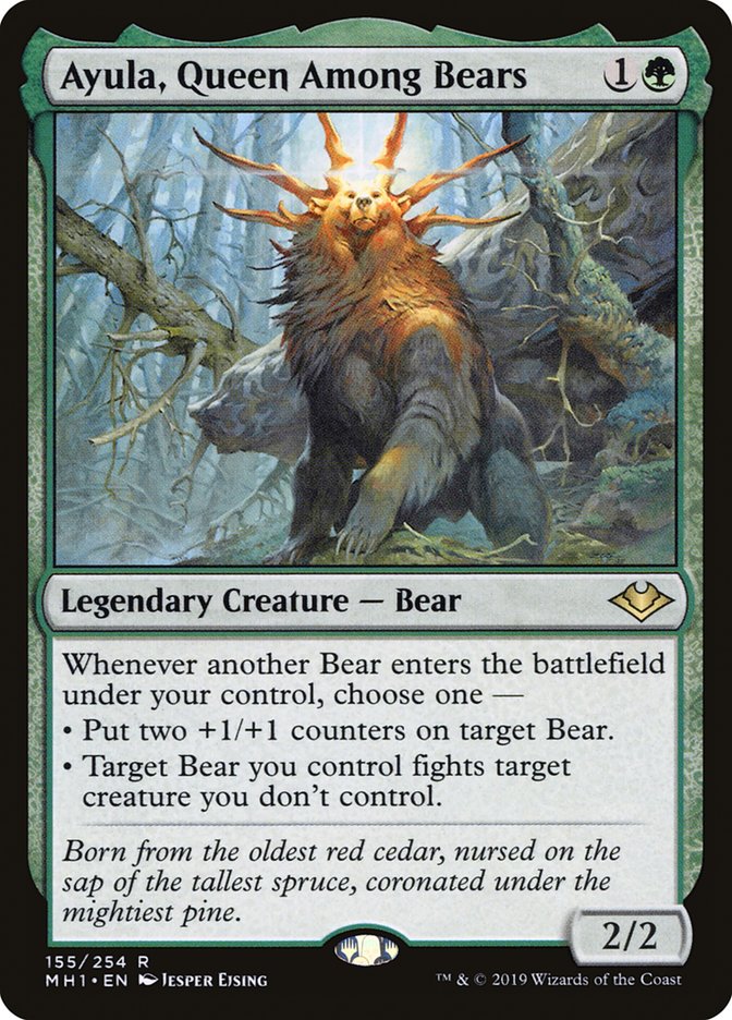 Ayula, Queen Among Bears [Modern Horizons] | Tables and Towers