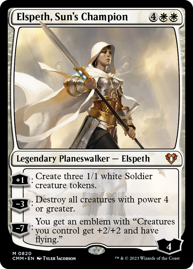 Elspeth, Sun's Champion [Commander Masters] | Tables and Towers