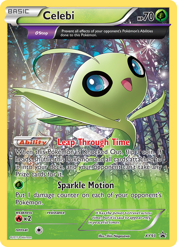 Celebi (XY93) [XY: Black Star Promos] | Tables and Towers