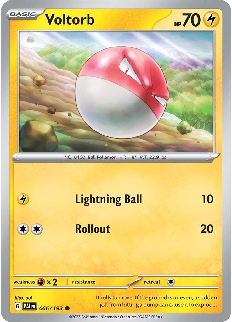 Voltorb (066/193) [Scarlet & Violet: Paldea Evolved] | Tables and Towers