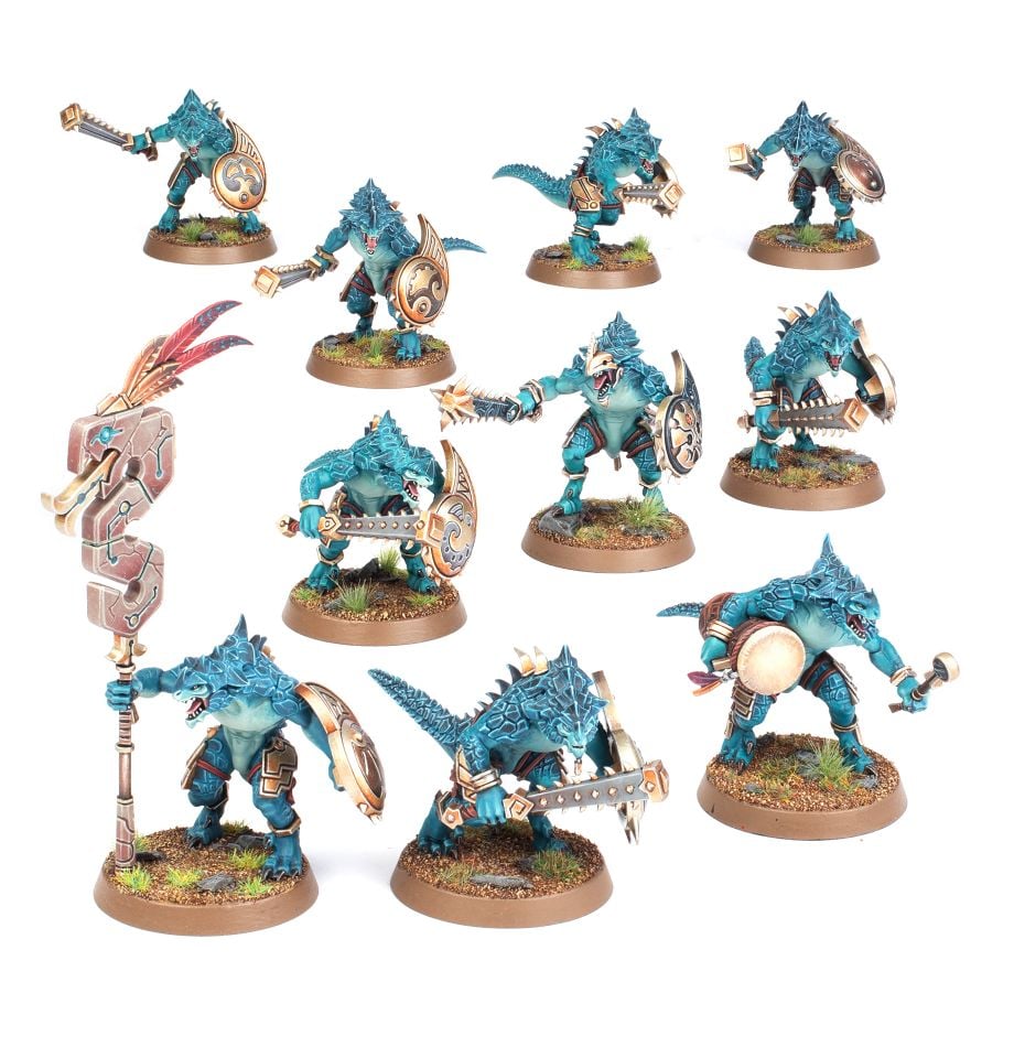 Seraphon: Saurus Warriors | Tables and Towers