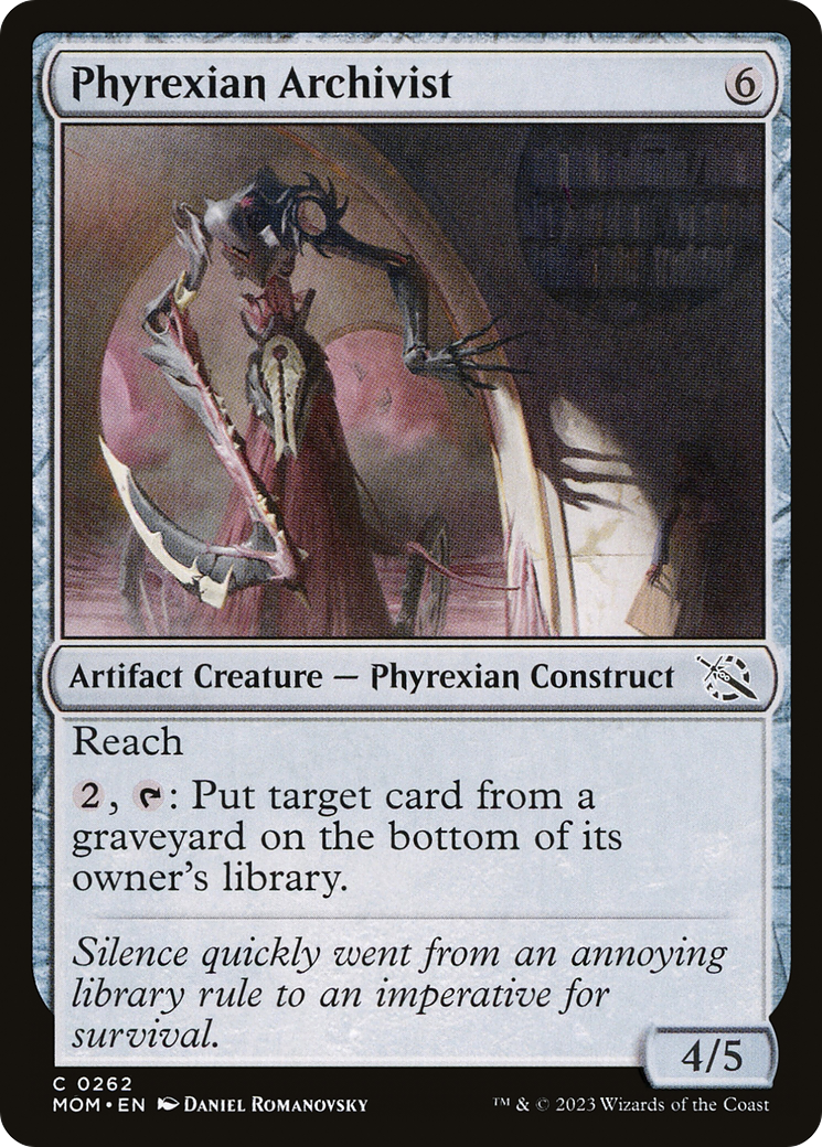 Phyrexian Archivist [March of the Machine] | Tables and Towers