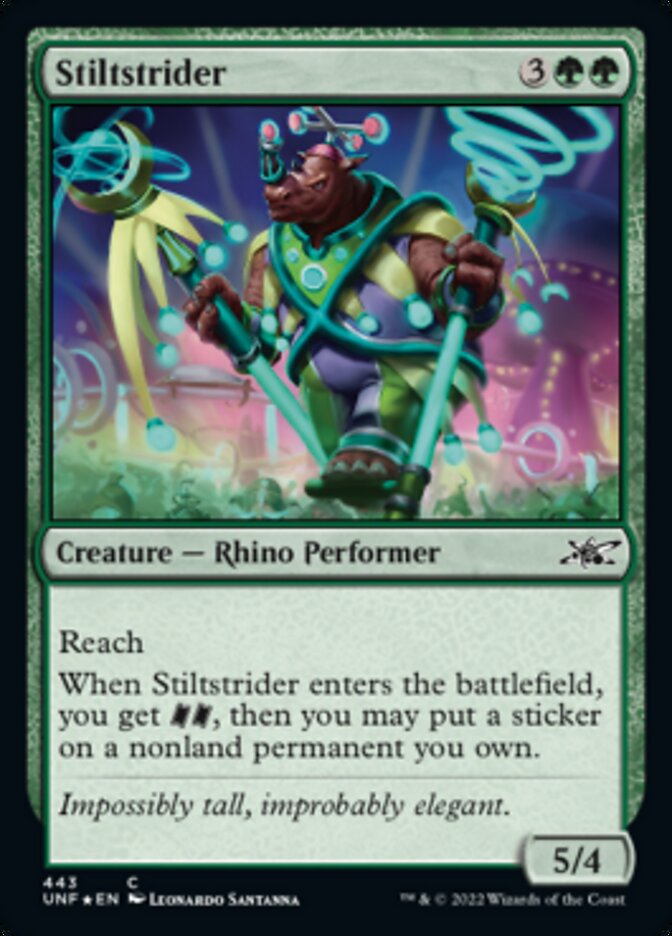 Stiltstrider (Galaxy Foil) [Unfinity] | Tables and Towers