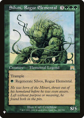 Silvos, Rogue Elemental [The List] | Tables and Towers