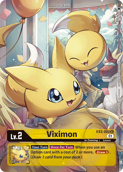 Viximon [EX2-003] (Alternate Art) [Digital Hazard] | Tables and Towers