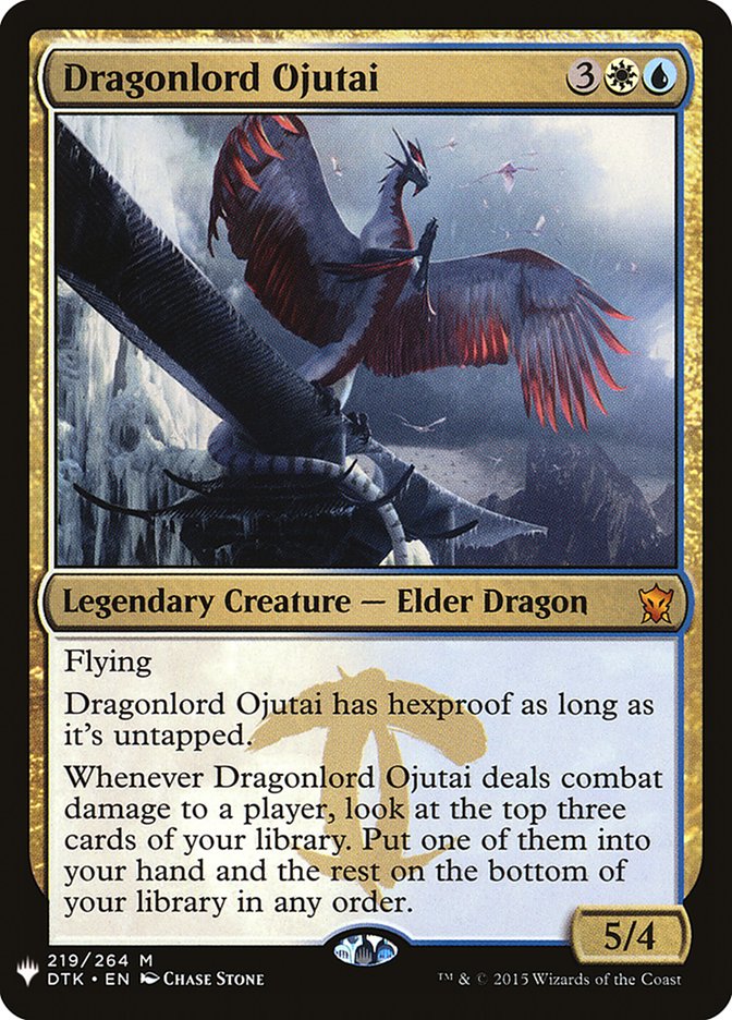 Dragonlord Ojutai [The List] | Tables and Towers