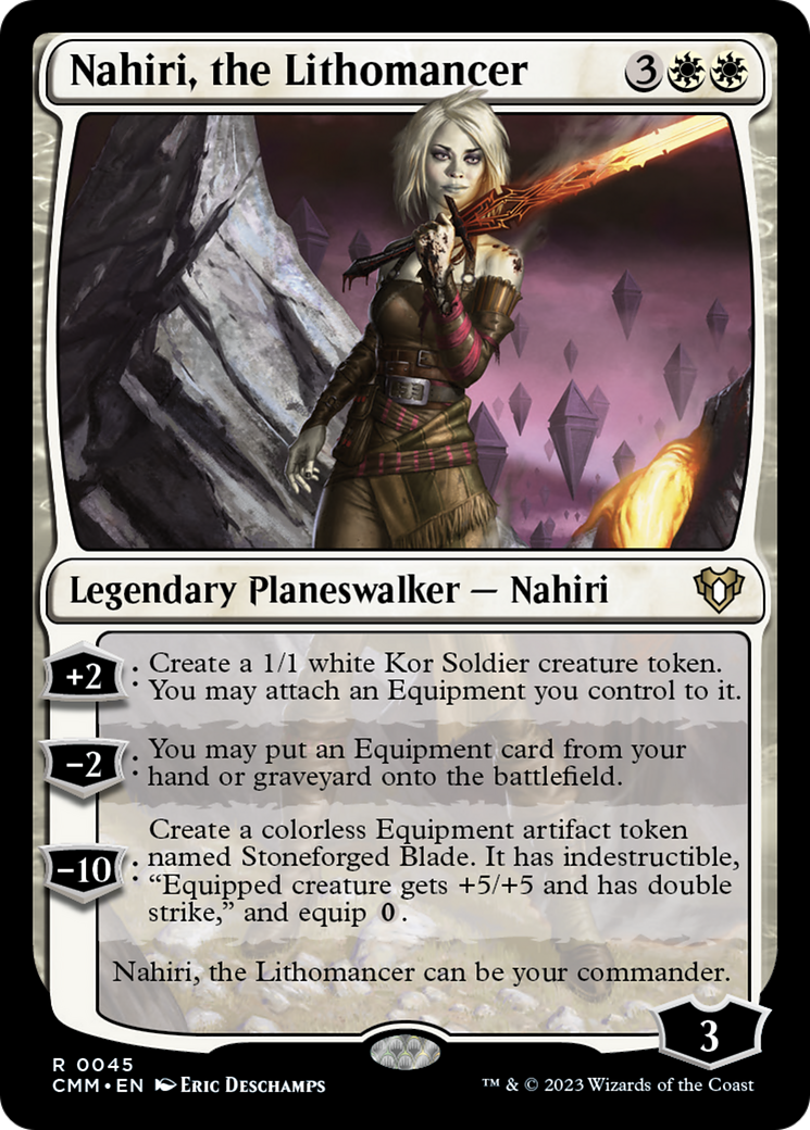 Nahiri, the Lithomancer [Commander Masters] | Tables and Towers