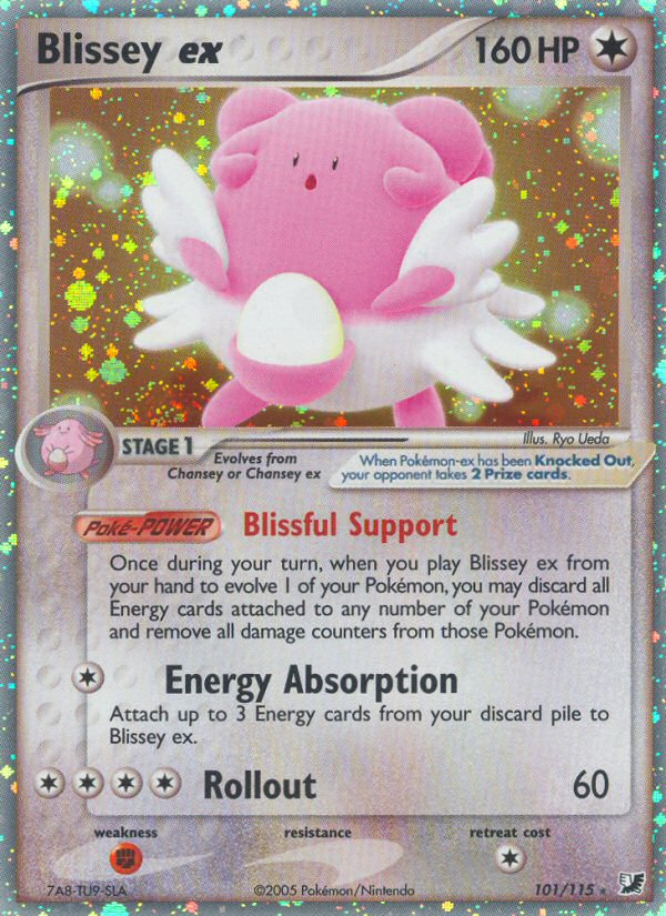 Blissey ex (101/115) [EX: Unseen Forces] | Tables and Towers