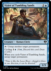 Vizier of Tumbling Sands [Commander Masters] | Tables and Towers