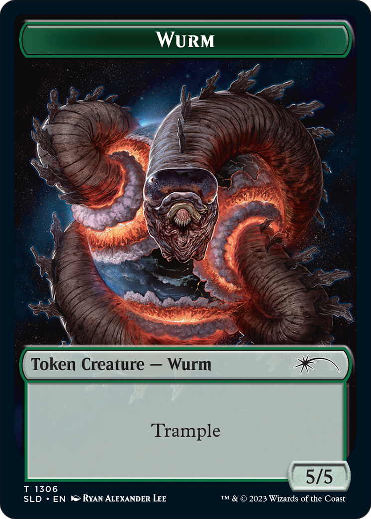 Wurm Token [Secret Lair Drop Series] | Tables and Towers