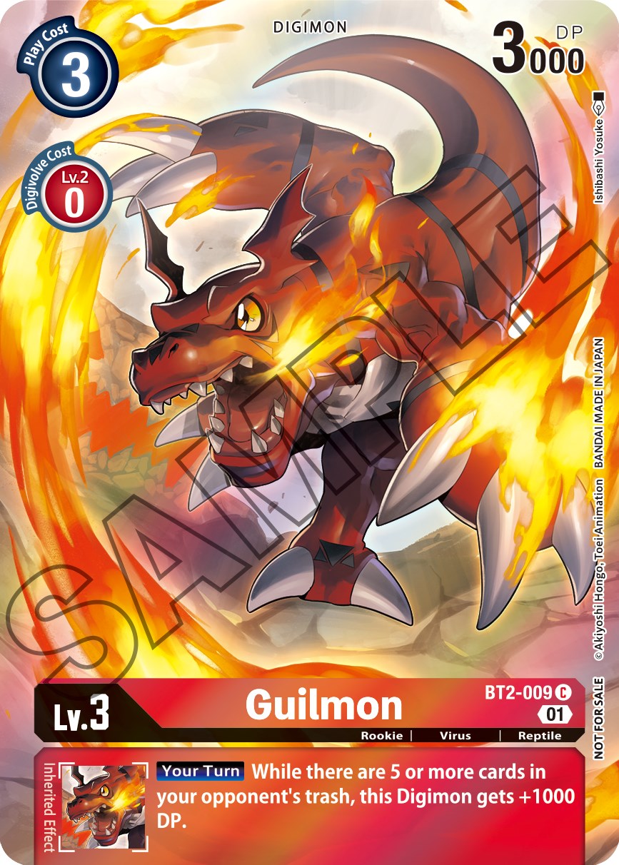 Guilmon [BT2-009] (Tamer's Card Set 1) [Release Special Booster Promos] | Tables and Towers