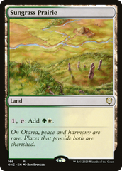 Sungrass Prairie [Phyrexia: All Will Be One Commander] | Tables and Towers