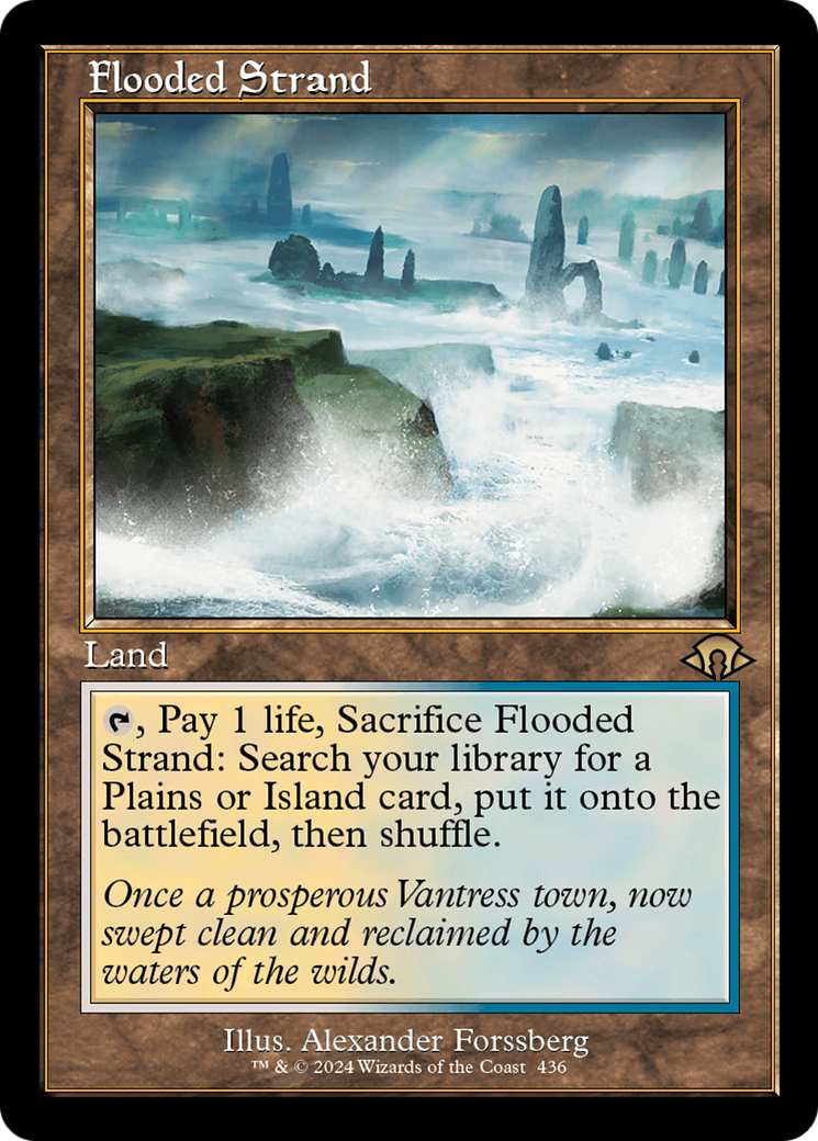 Flooded Strand (Retro) [Modern Horizons 3] | Tables and Towers