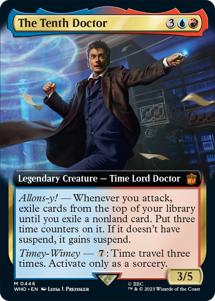 The Tenth Doctor (Extended Art) [Doctor Who] | Tables and Towers