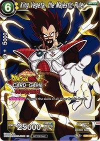 King Vegeta, the Majestic Ruler (Winner Stamped) (DB1-066) [Tournament Promotion Cards] | Tables and Towers