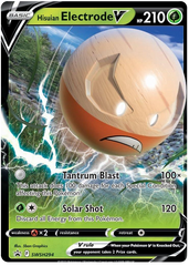 Hisuian Electrode V (SWSH294) (Jumbo Card) [Sword & Shield: Black Star Promos] | Tables and Towers