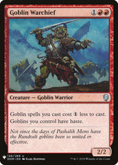 Goblin Warchief [The List] | Tables and Towers