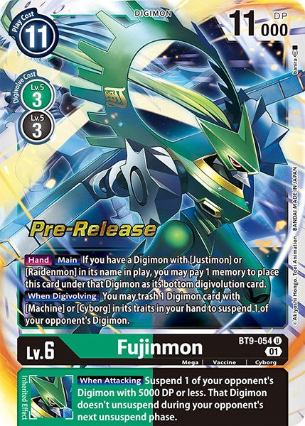 Fujinmon [BT9-054] [X Record Pre-Release Promos] | Tables and Towers